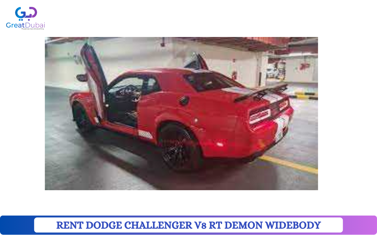 RENT DODGE CHALLENGER V8 RT DEMON WIDEBODY-image