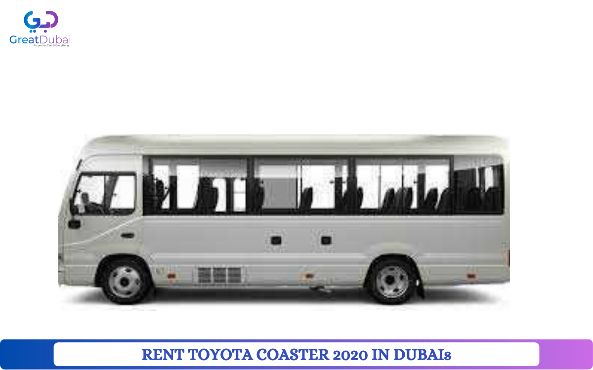 RENT TOYOTA COASTER 2020 IN DUBAI-image