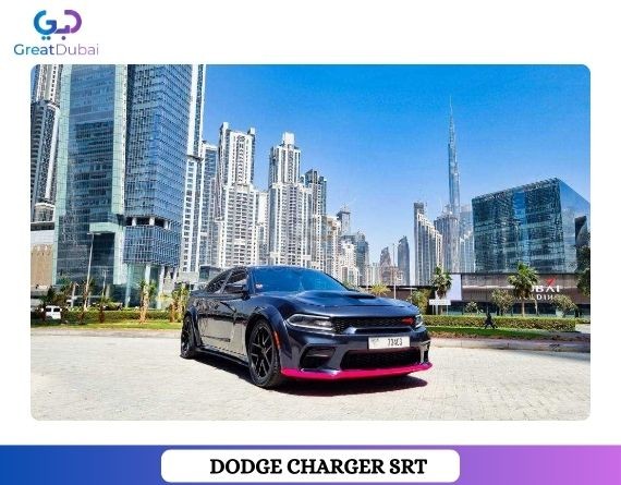 RENT DODGE CHARGER SRT V8 2021 IN DUBAI-image