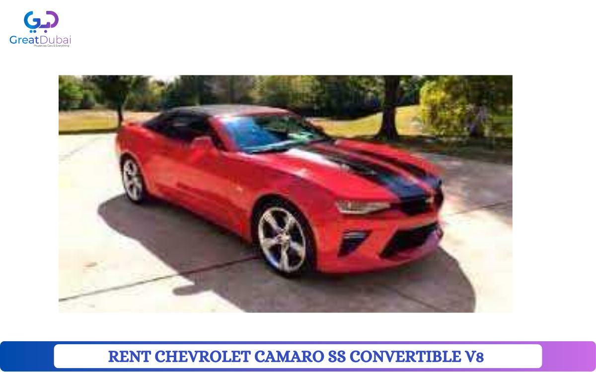 RENT CHEVROLET CAMARO SS CONVERTIBLE V8-image