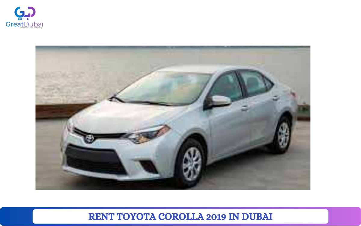 RENT TOYOTA COROLLA 2019 IN DUBAI-image
