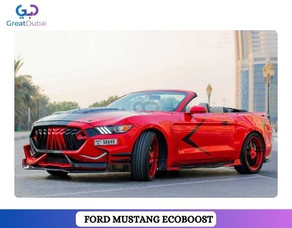 RENT FORD MUSTANG GT COUPE V8 2019 IN DUBAI-image