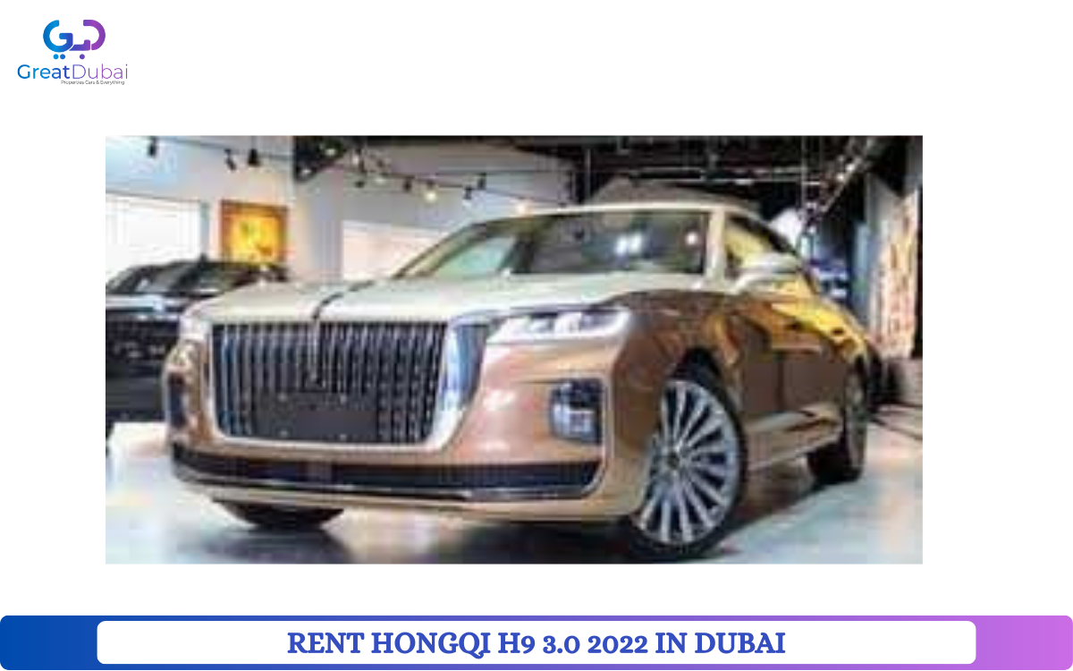 RENT HONGQI H9 3.0 2022 IN DUBAI-image