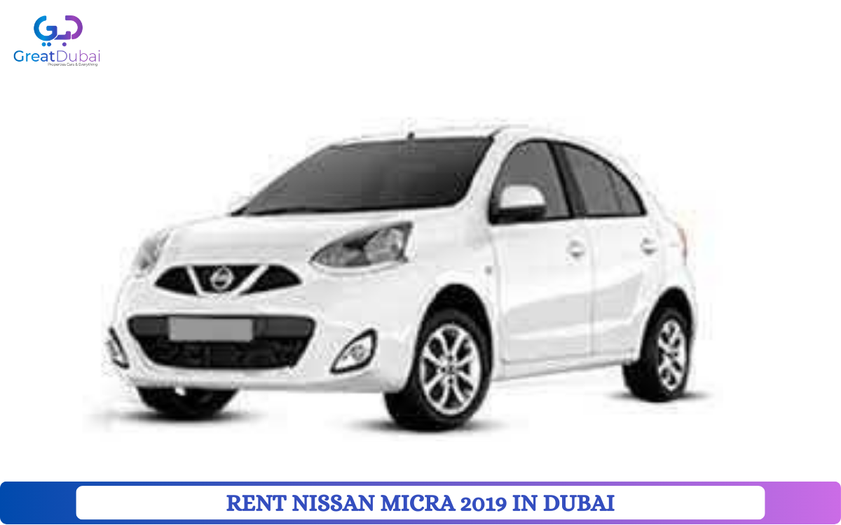 RENT NISSAN MICRA 2019 IN DUBAI-image