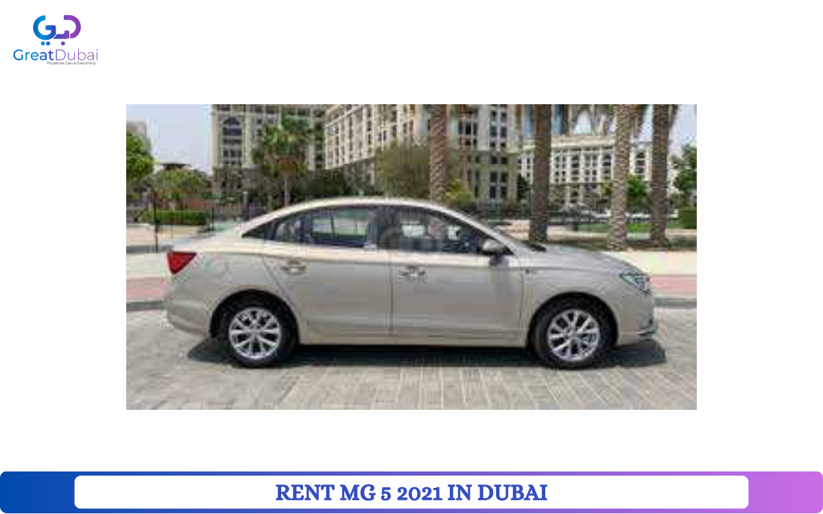 RENT MG 5 2021 IN DUBAI-image