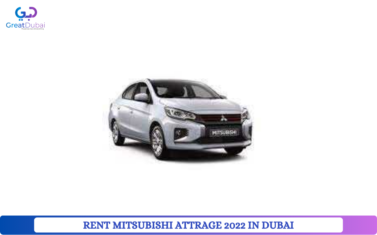 RENT MITSUBISHI ATTRAGE 2022 IN DUBAI-image