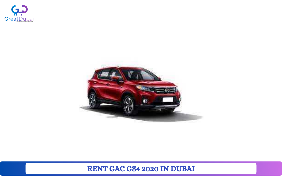 RENT GAC GS4 2020 IN DUBAI-image