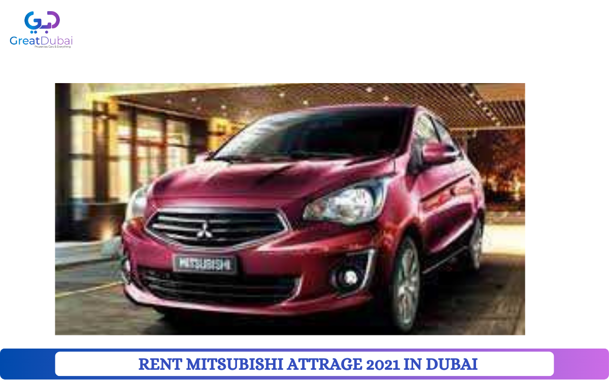 RENT MITSUBISHI ATTRAGE 2021 IN DUBAI-image