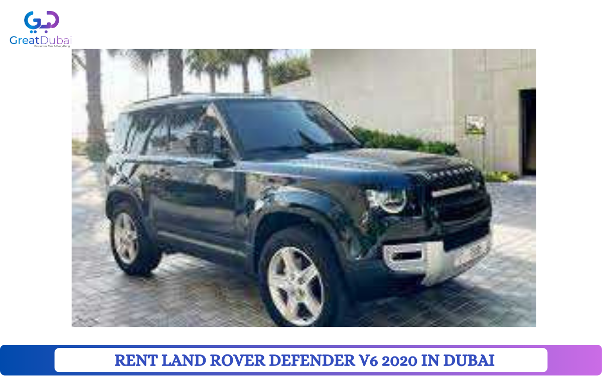 RENT LAND ROVER DEFENDER V6 2020 IN DUBAI-image