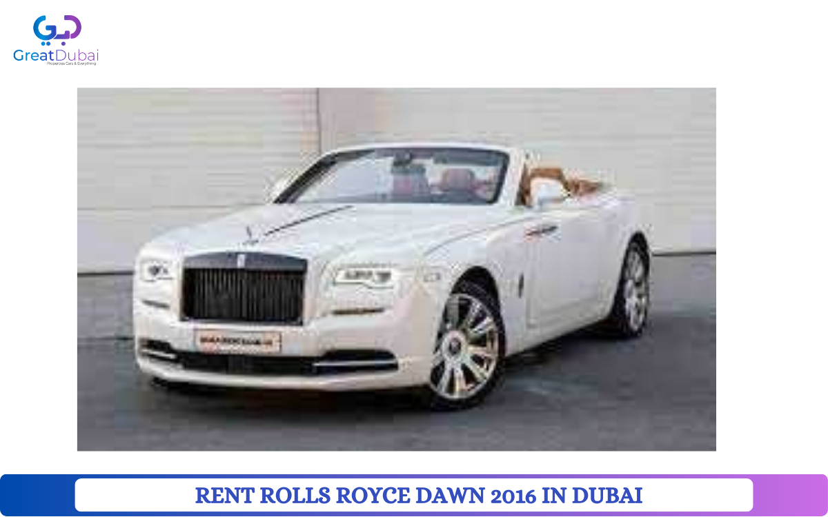 RENT ROLLS ROYCE DAWN 2016 IN DUBAI-image