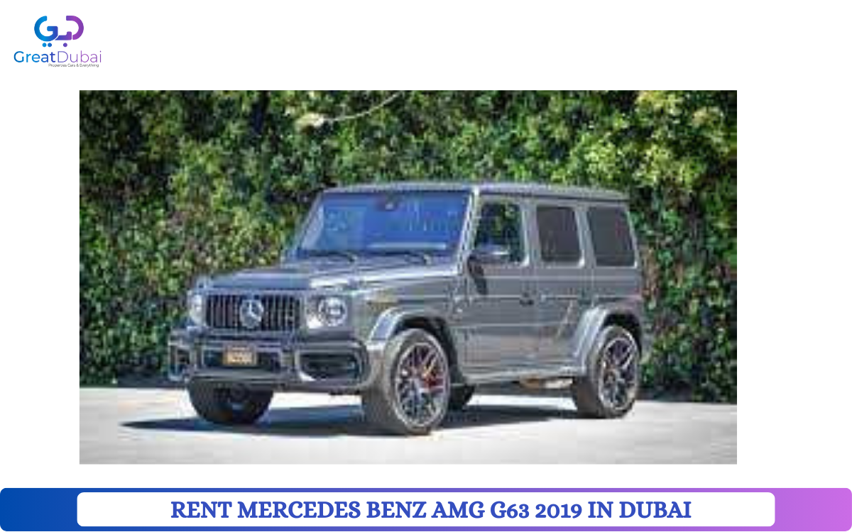 RENT MERCEDES BENZ AMG G63 2019 IN DUBAI-image