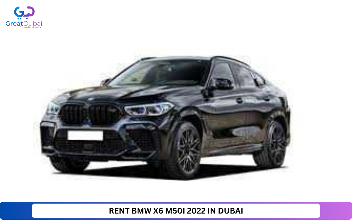 RENT BMW X6 M50I 2022 IN DUBAI-image