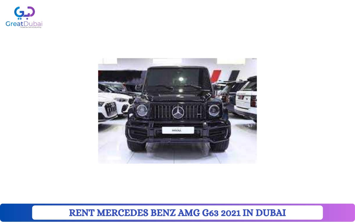 RENT MERCEDES BENZ AMG G63 2021 IN DUBAI-image