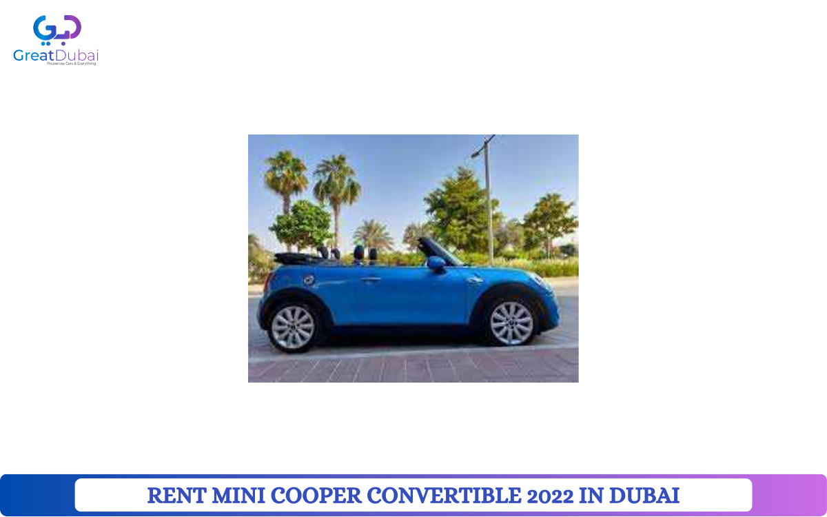 RENT MINI COOPER CONVERTIBLE 2022 IN DUBAI-image