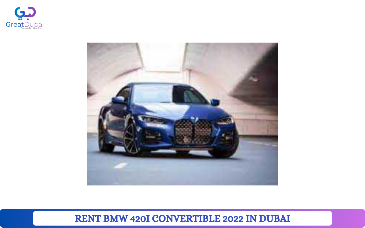 RENT BMW 420I CONVERTIBLE 2022 IN DUBAI-image