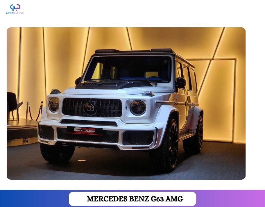 RENT MERCEDES BENZ AMG G63 2019 IN DUBAI-image