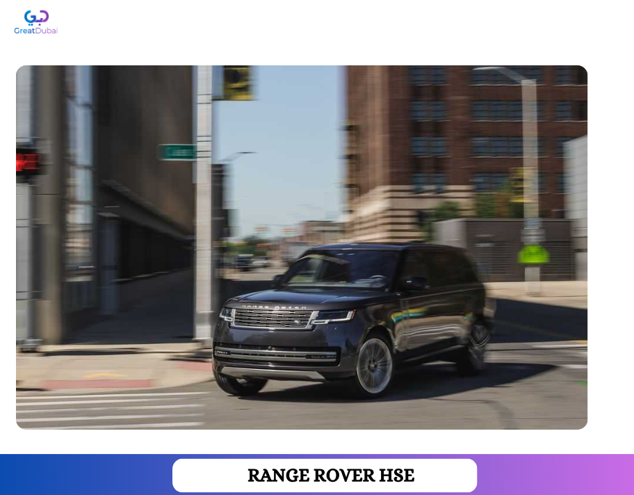 RENT LAND ROVER RANGE ROVER SPORT HSE-image