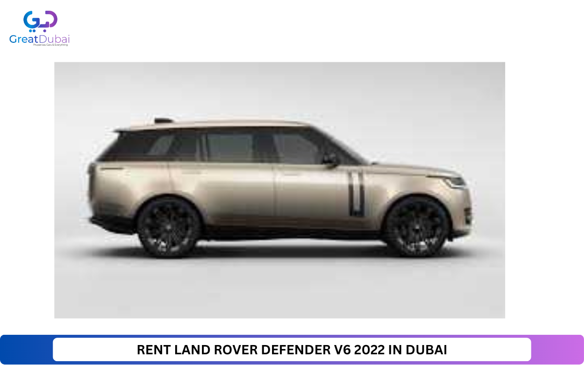 RENT LAND ROVER DEFENDER V6 2022 IN DUBAI-image