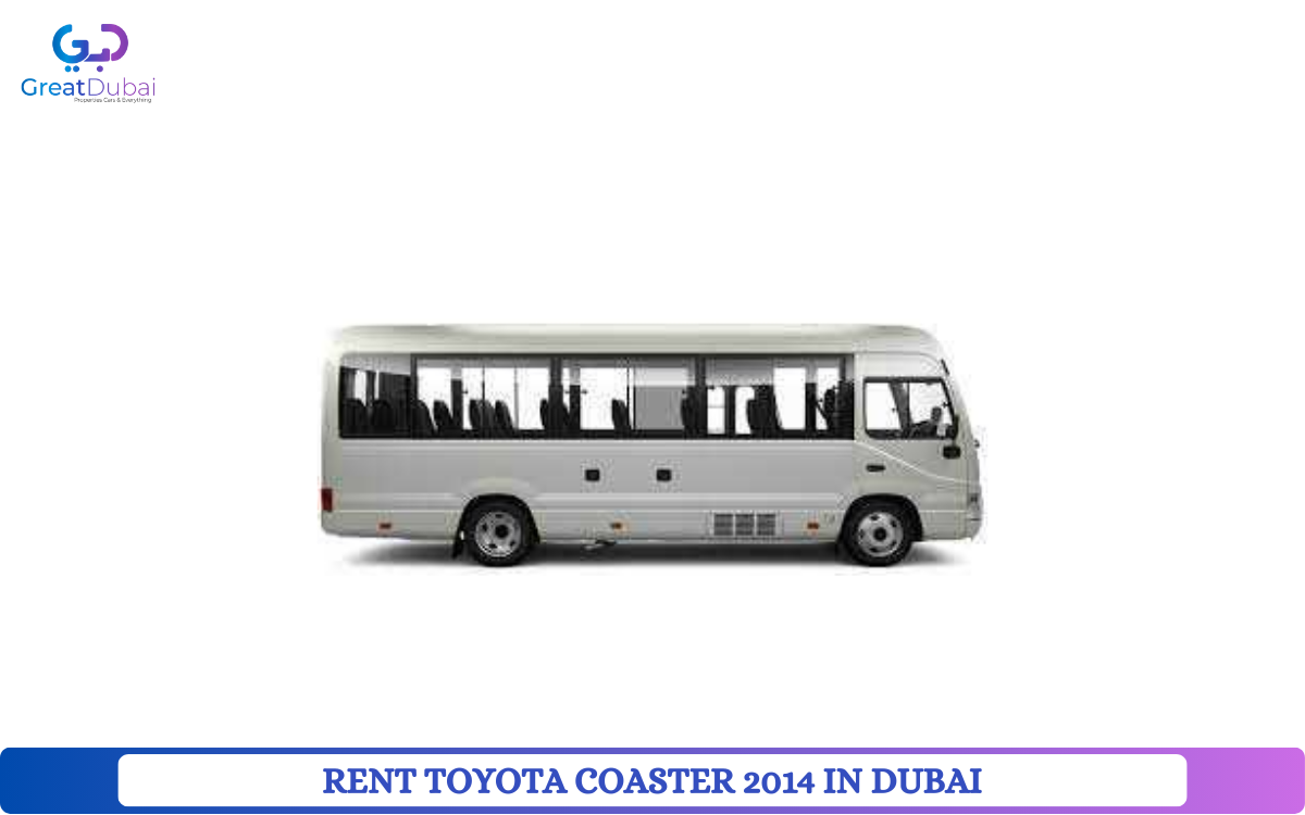 RENT TOYOTA COASTER 2014 IN DUBAI-image