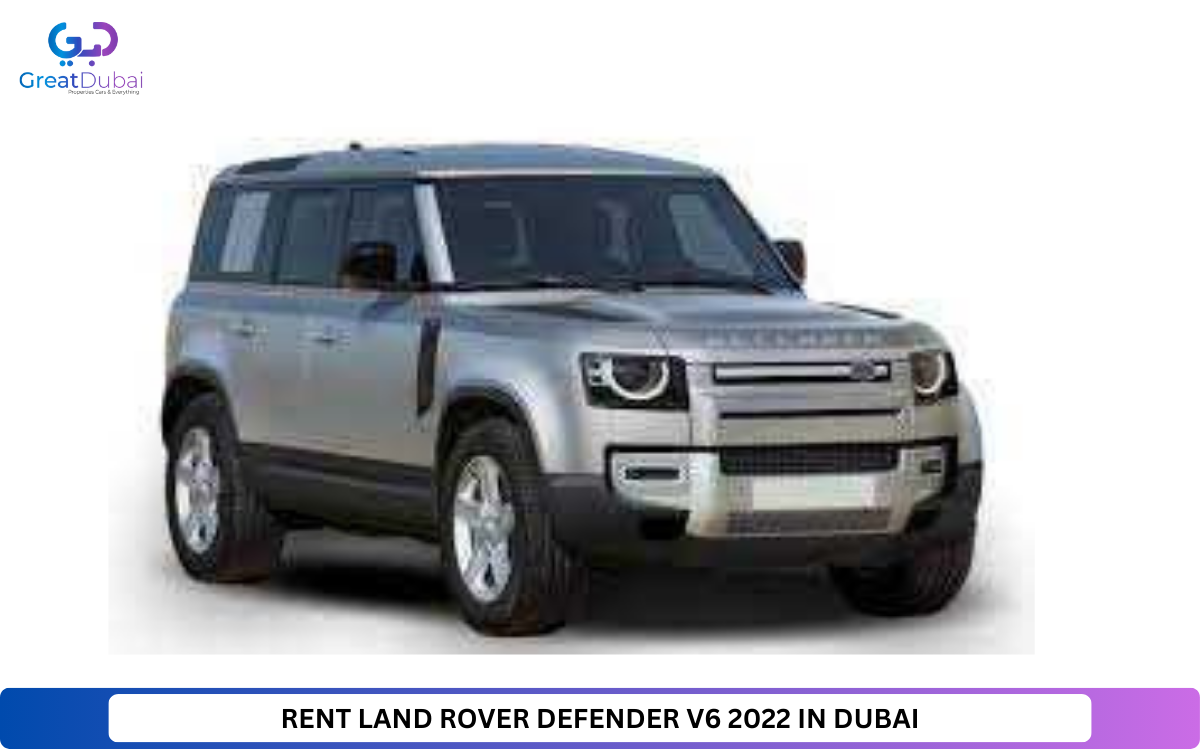 RENT LAND ROVER DEFENDER V6 2022 IN DUBAI-image