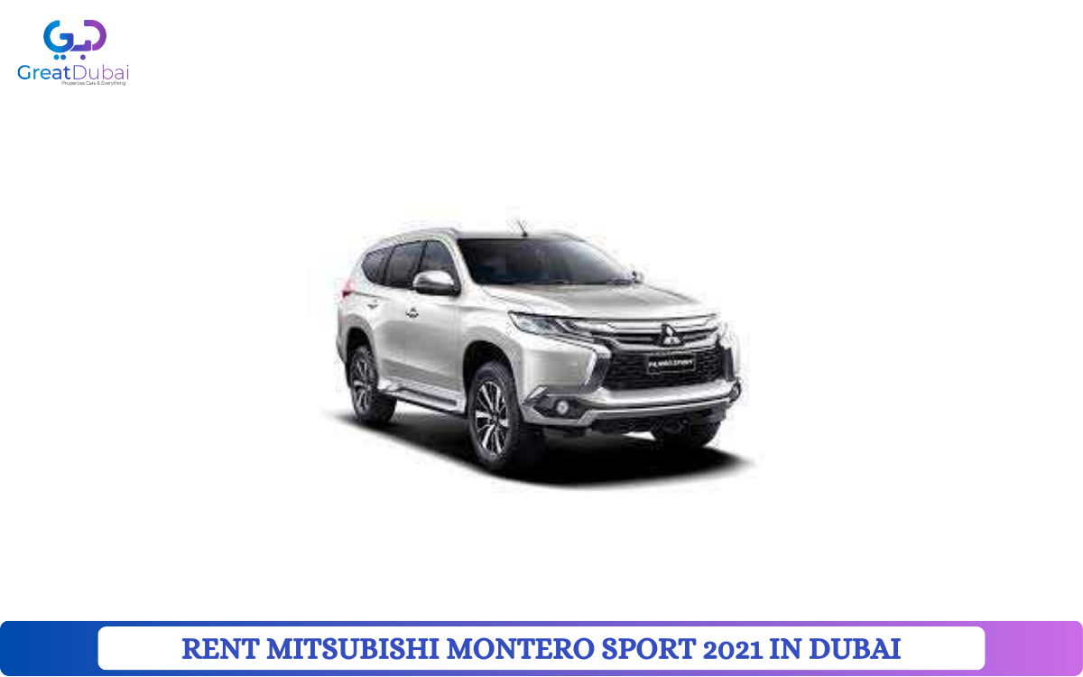 RENT MITSUBISHI MONTERO SPORT 2021 IN DUBAI-image