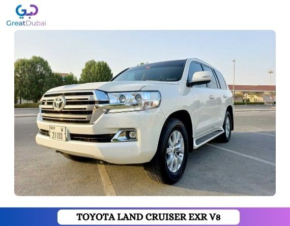 RENT TOYOTA LAND CRUISER EXR V8 2019 IN DUBAI-image