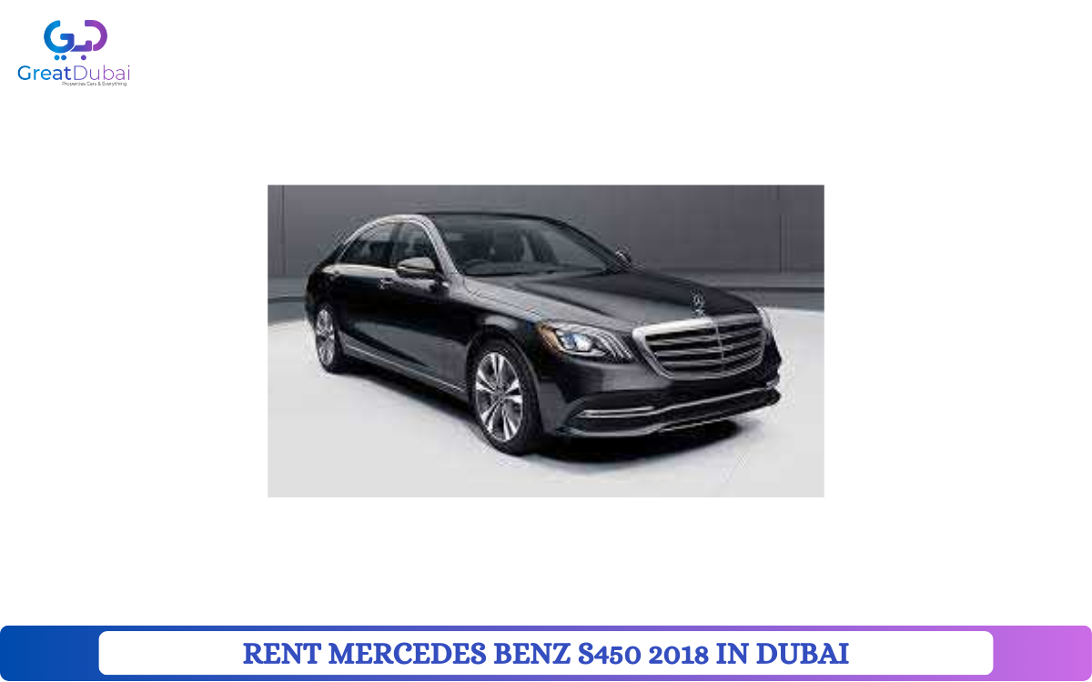 RENT MERCEDES BENZ S450 2018 IN DUBAI-image