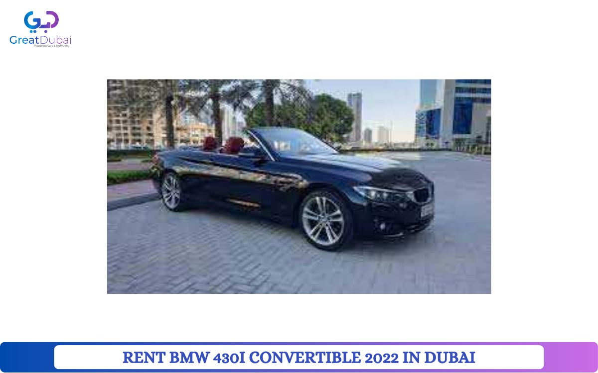 RENT BMW 430I CONVERTIBLE 2022 IN DUBAI-image