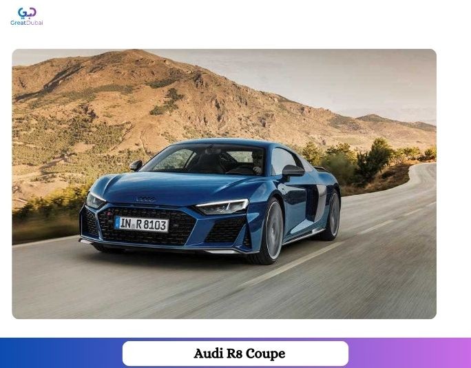 RENT AUDI R8 SPYDER V10 2021 IN DUBAI-image