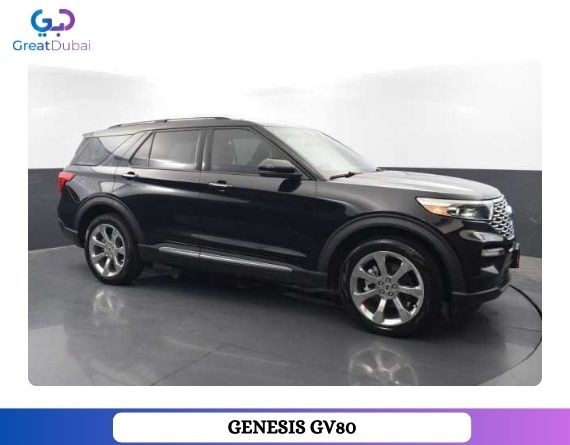 RENT GENESIS GV80 2021 IN DUBAI-image