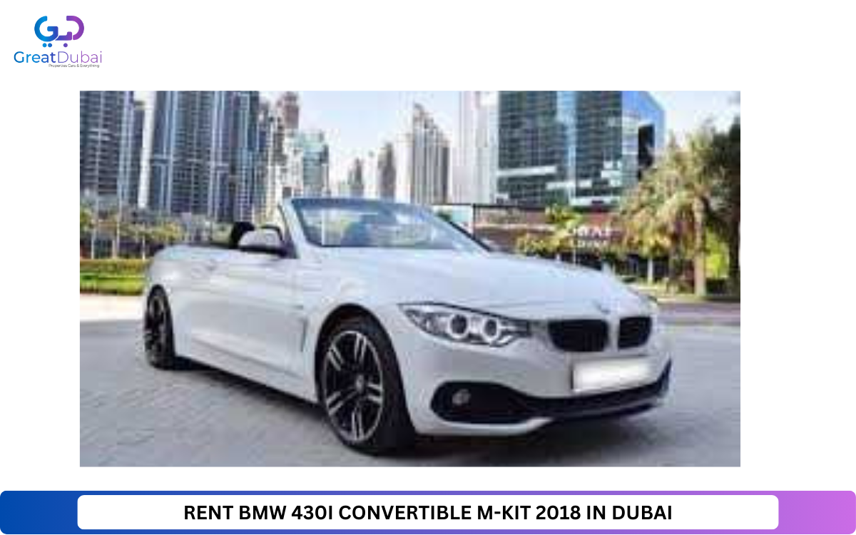 RENT BMW 430I CONVERTIBLE M-KIT 2018 IN DUBAI-image