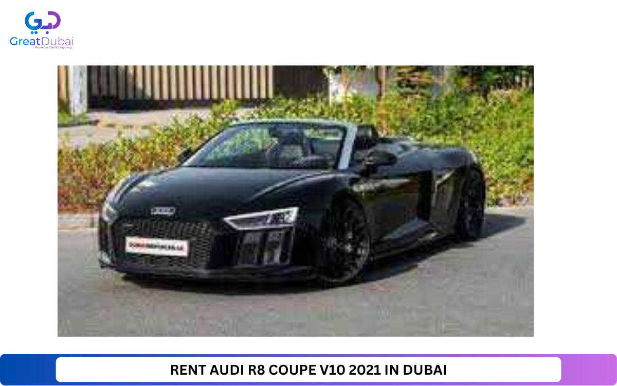 RENT AUDI R8 COUPE V10 2021 IN DUBAI-image