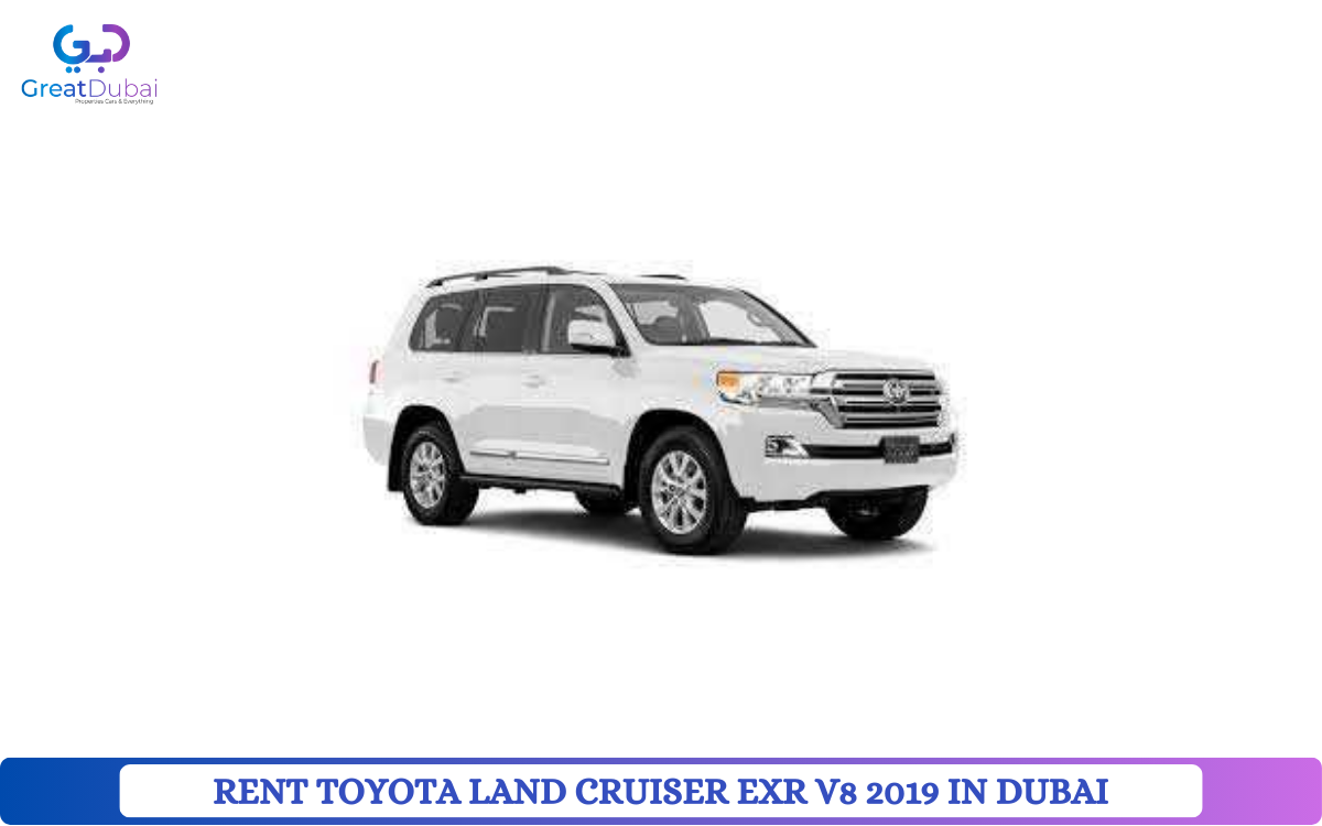 RENT TOYOTA LAND CRUISER EXR V8 2019 IN DUBAI-image