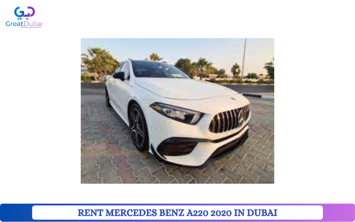 RENT MERCEDES BENZ A220 2020 IN DUBAI-image