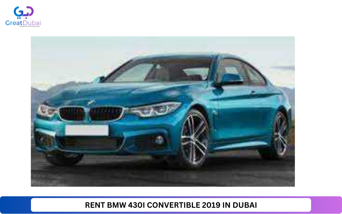 RENT BMW 430I CONVERTIBLE 2019 IN DUBAI-image