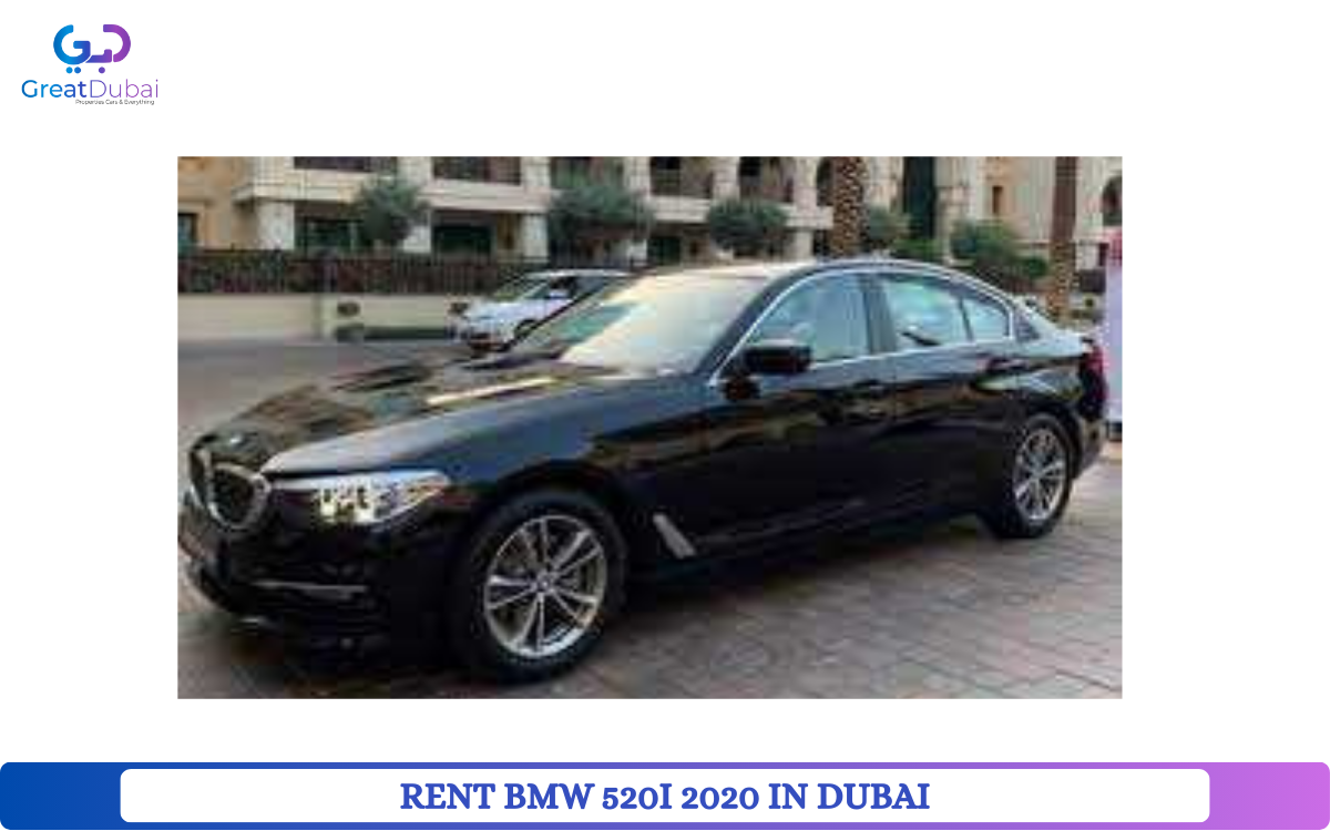 RENT BMW 520I 2020 IN DUBAI-image