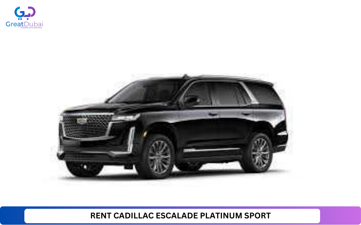 RENT CADILLAC ESCALADE SPORT 2021 IN DUBAI-image