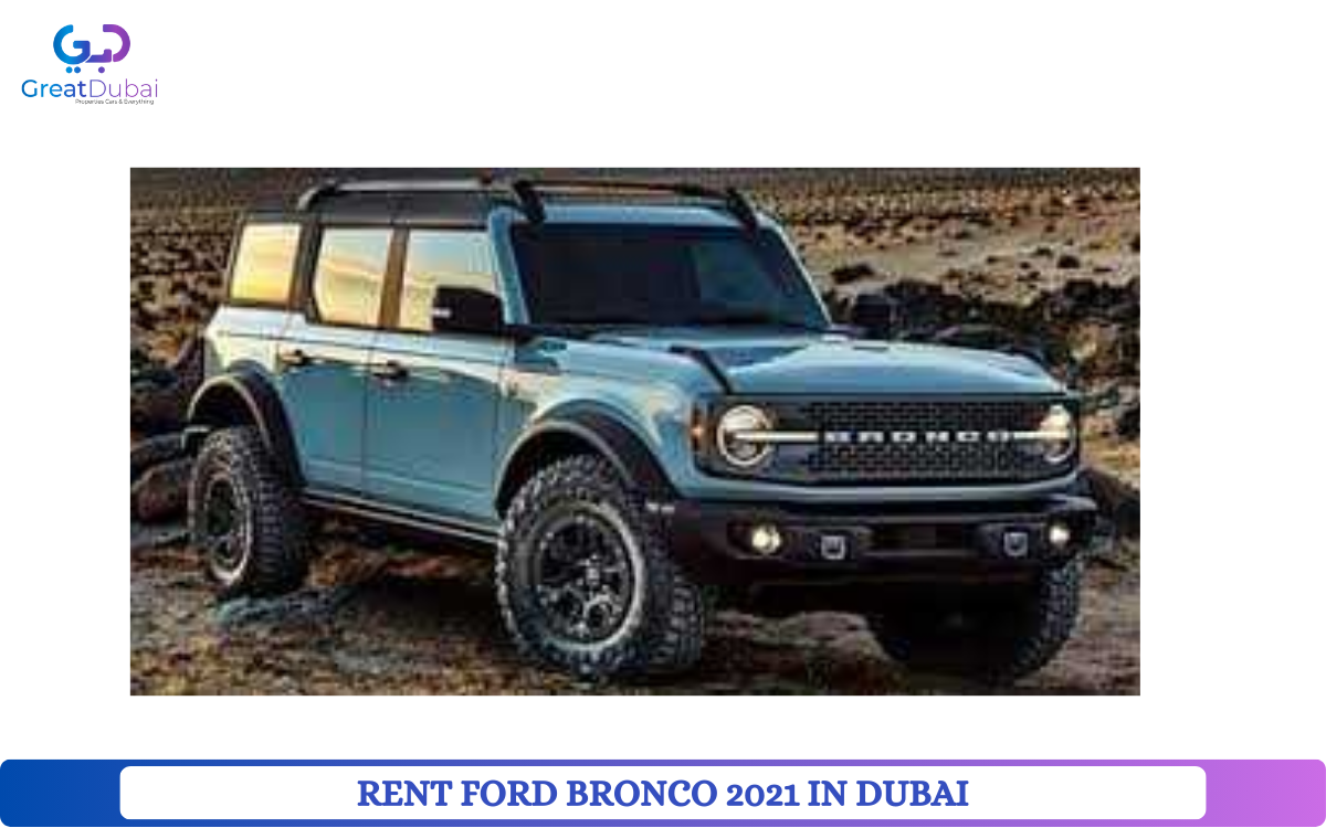 RENT FORD BRONCO 2021 IN DUBAI-image