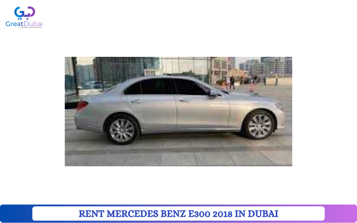 RENT MERCEDES BENZ E300 2018 IN DUBAI-image