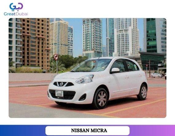 RENT NISSAN MICRA 2020 IN DUBAI-image