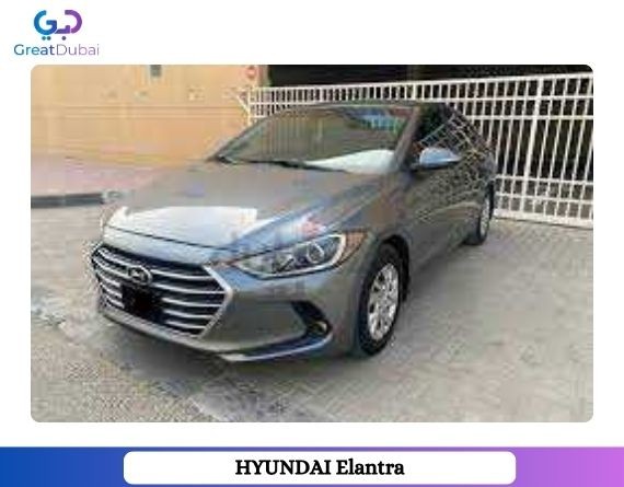 RENT HYUNDAI ELANTRA 2017 IN DUBAI-image