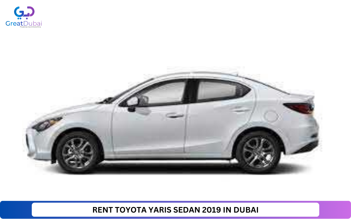 RENT TOYOTA YARIS SEDAN 2019 IN DUBAI-image