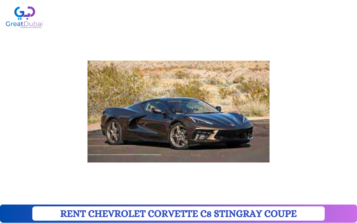 RENT CHEVROLET CORVETTE C8 STINGRAY COUPE 2020 IN DUBAI-image