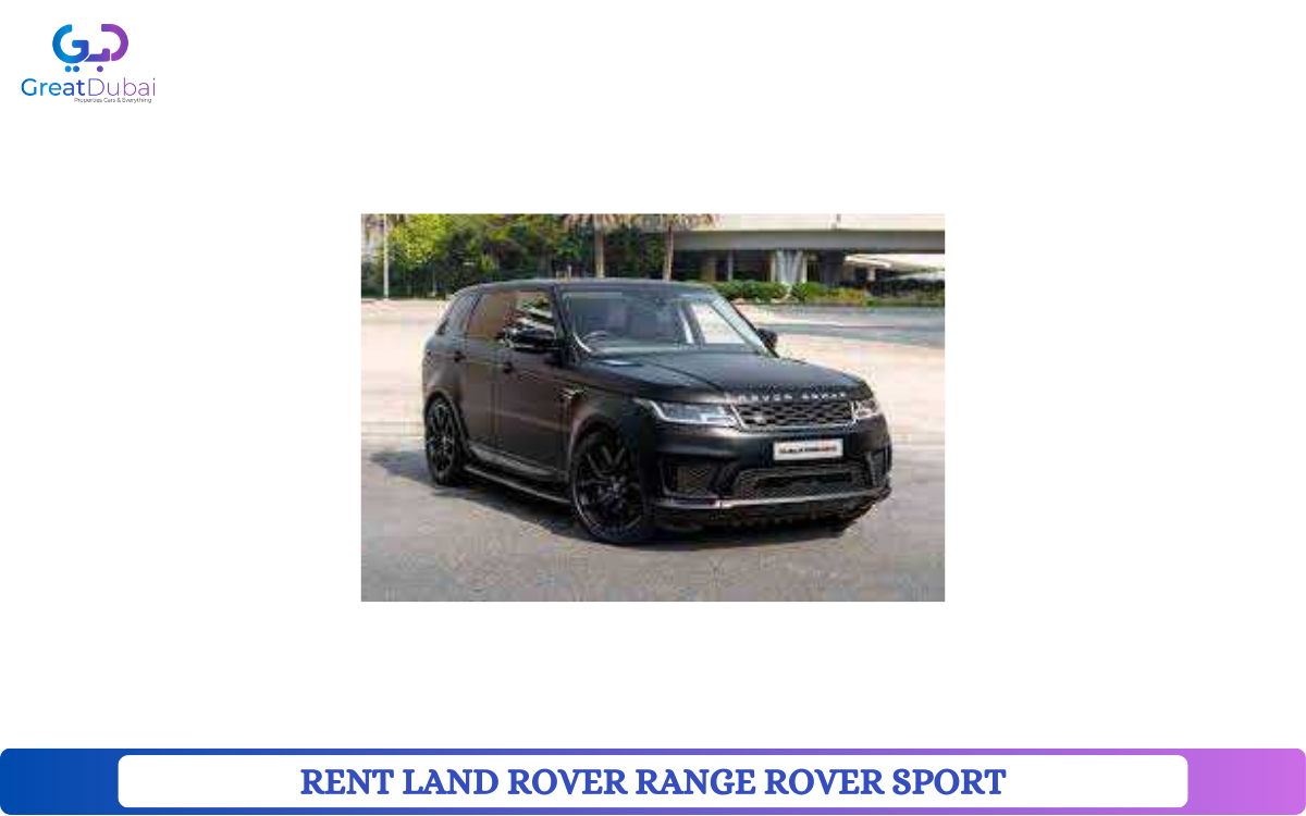 RENT LAND ROVER RANGE ROVER SPORT DYNAMIC 2021 IN DUBAI-image
