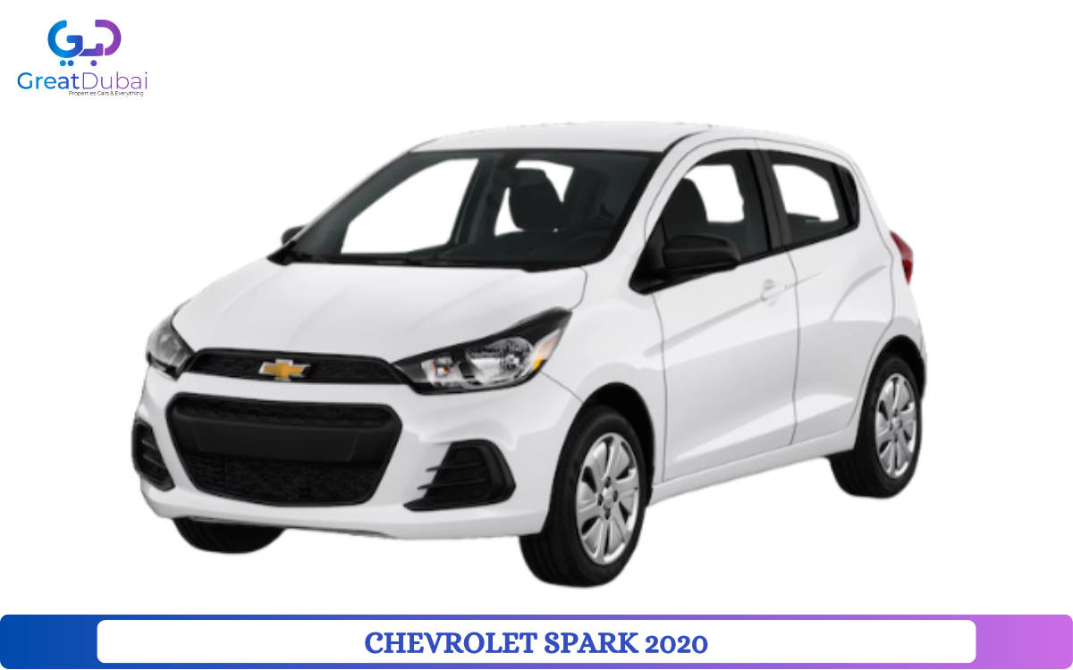 Beige Chevrolet Spark 2020 Rent in Dubai with Great Dubai-pic_1