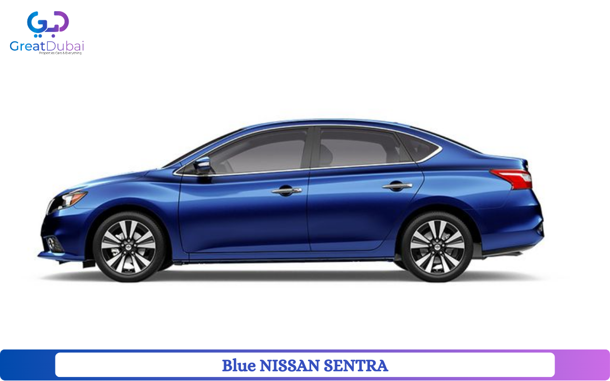 Blue NISSAN SENTRA 2019 Rent in Dubai with Great Dubai-pic_1