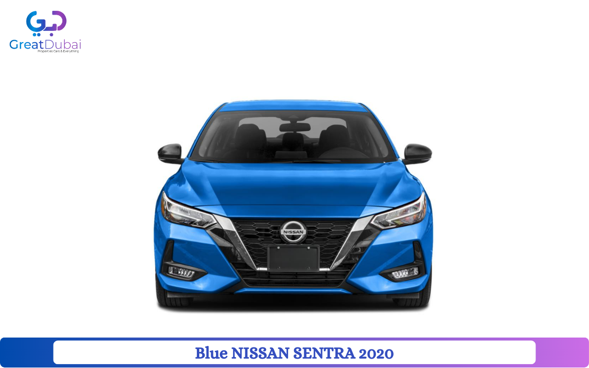 Blue NISSAN SENTRA 2020 Rent in Dubai with Great Dubai-pic_1