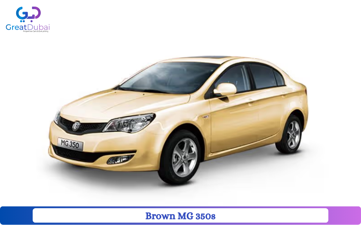 Brown MG 350 S 2016 Rent in Dubai with Great Dubai-pic_1