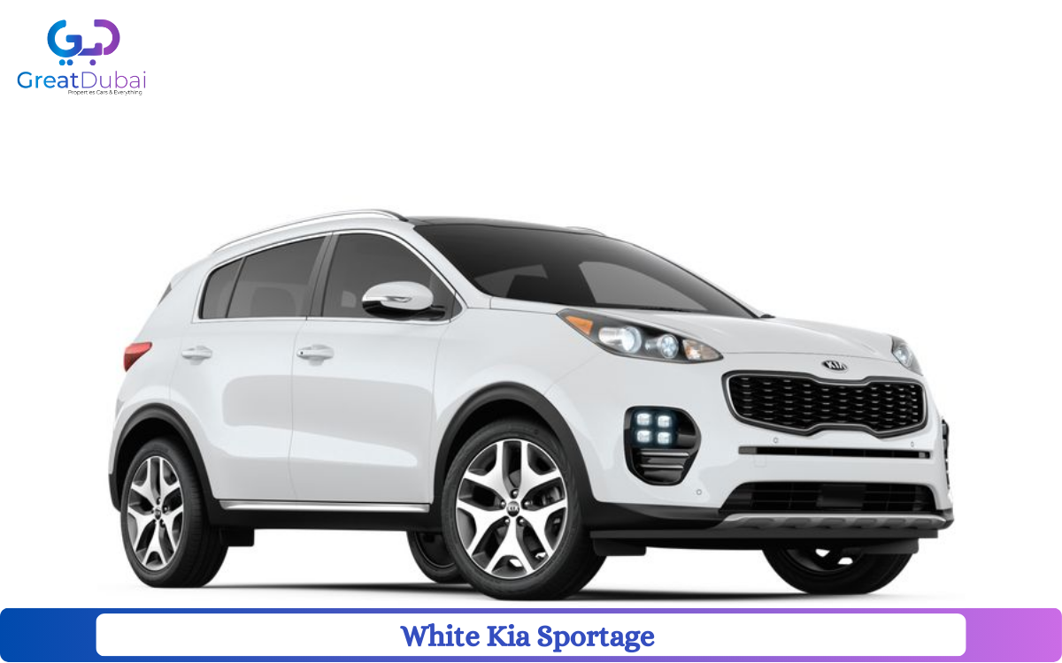 White KIA SPORTAGE 2014 Rent in Dubai with Great Dubai-pic_1