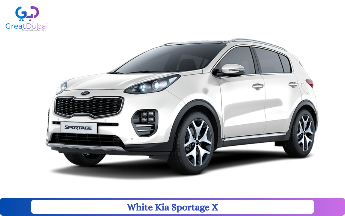 White KIA SPORTAGE X 2014 Rent in Dubai with Great Dubai-pic_1